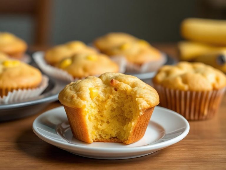 Honey Butter Corn Muffins