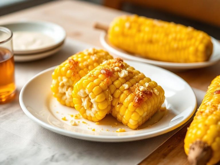 Honey butter corn on the cob