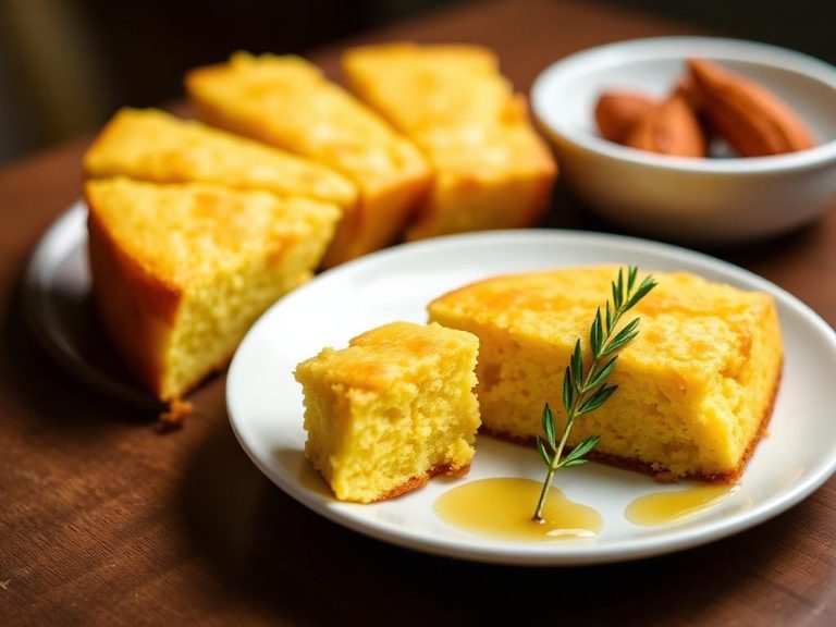 Honey butter cornbread
