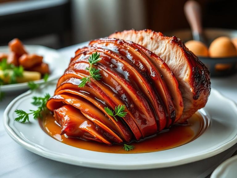 Honey-Glazed Ham
