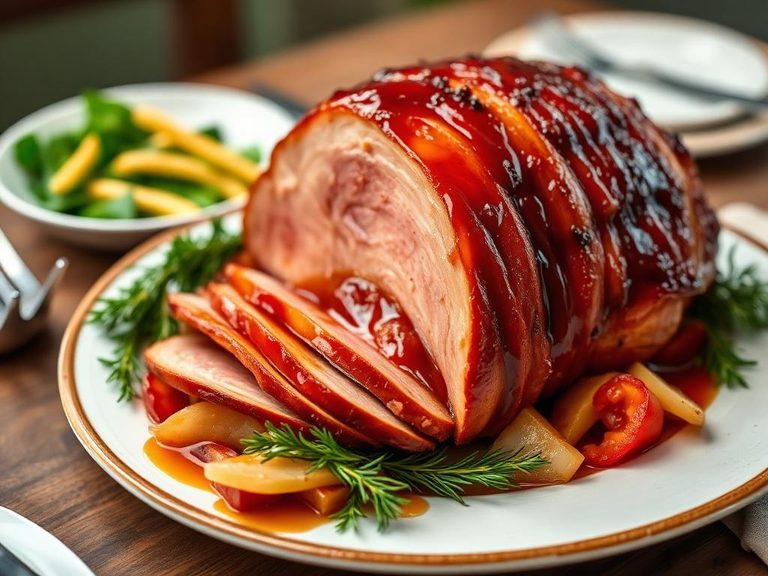 Honey-Glazed Roasted Ham