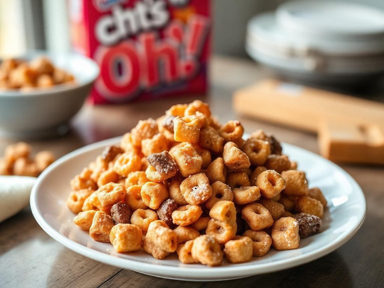 Honey Graham Oh!s Cereal with Milk