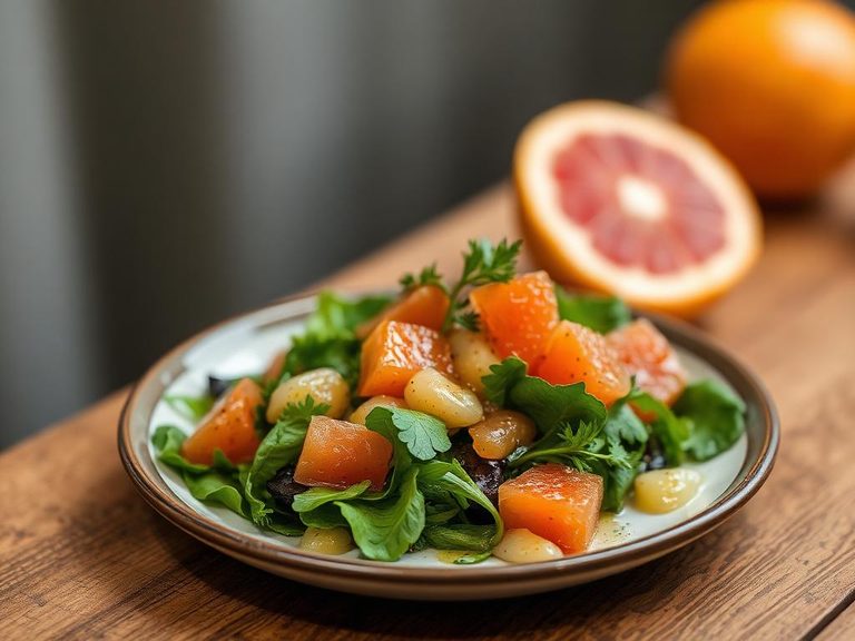 Honey-grapefruit vinaigrette