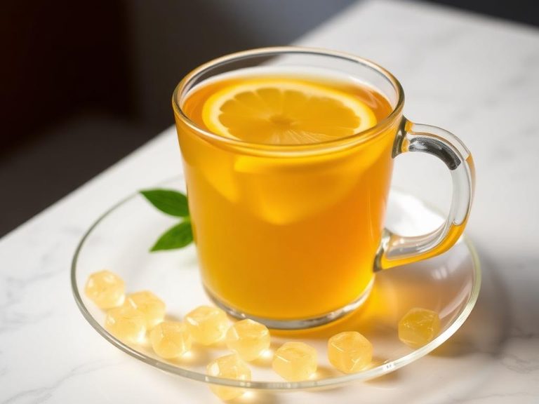 Honey-Lemon Cough Drop Tea