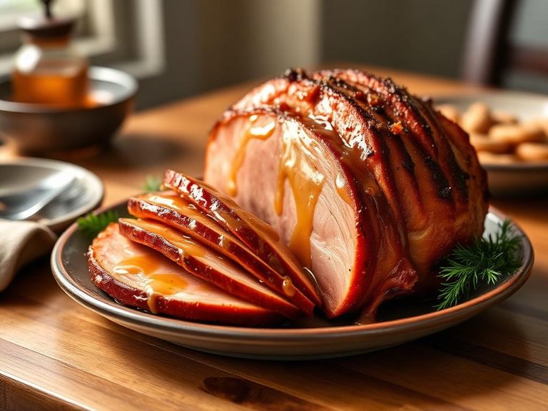 Honey Mustard Glazed Ham