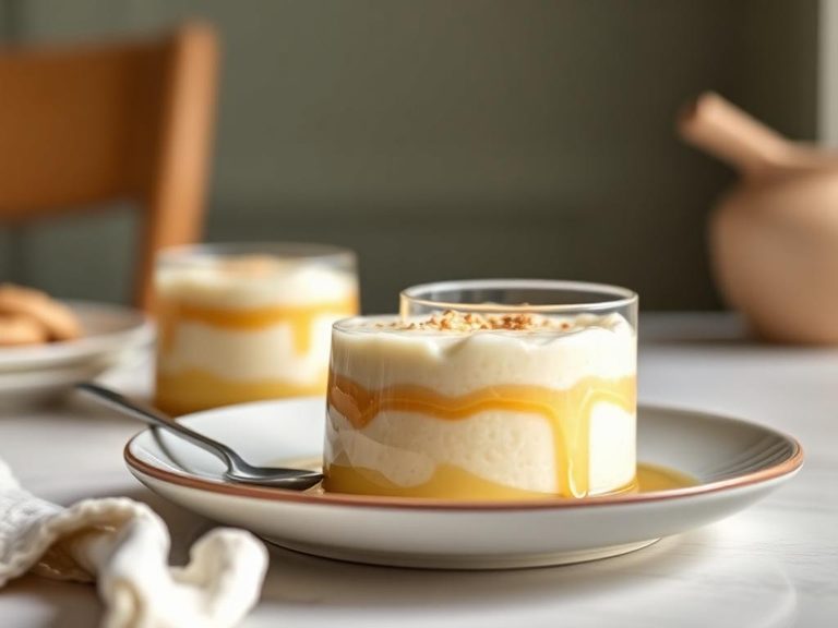 Honey Rice Milk Pudding