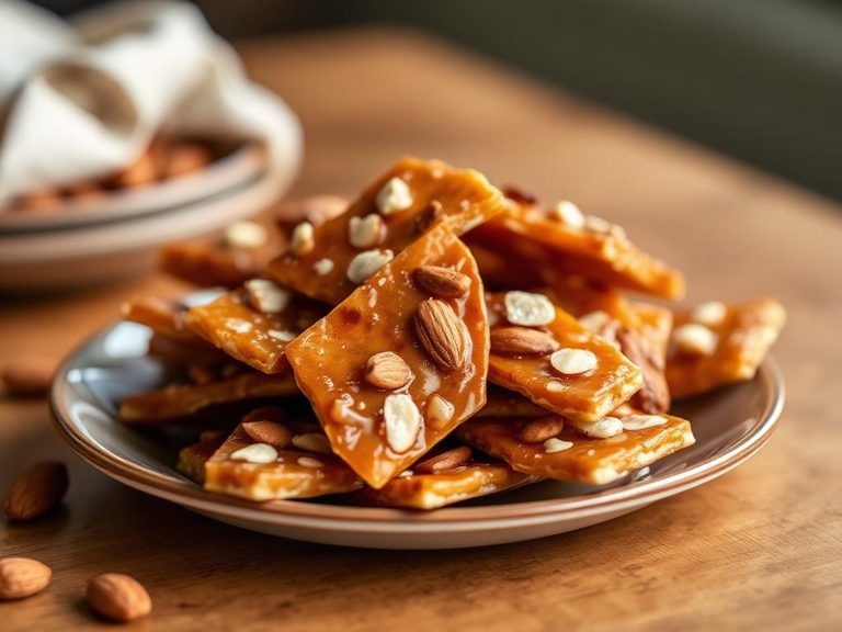 Honey Roasted Almond Brittle