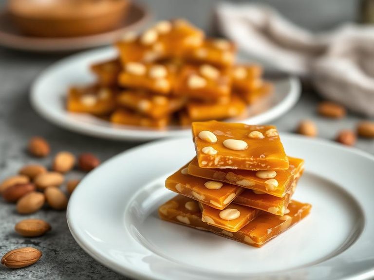 Honey Roasted Peanut Brittle