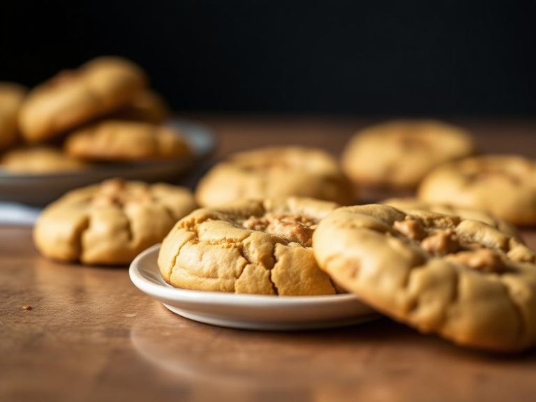 Honey Roasted Peanut Butter Cookies