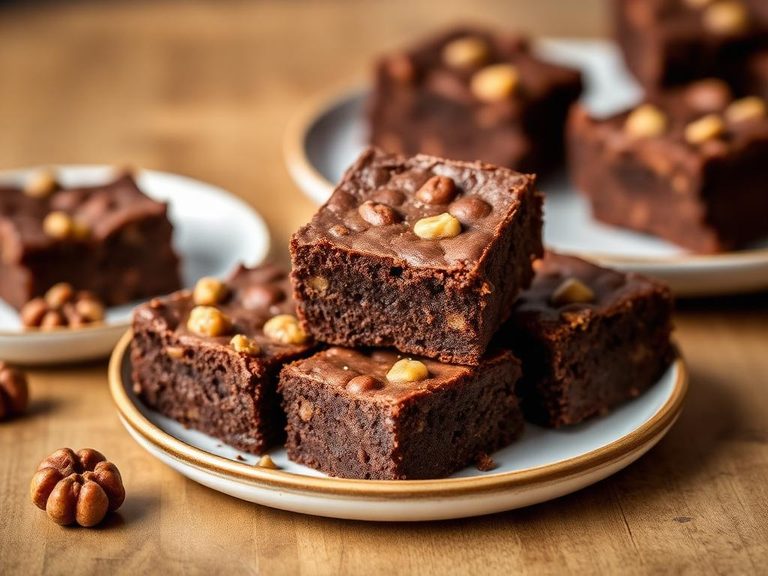 Honey Walnut Brownies