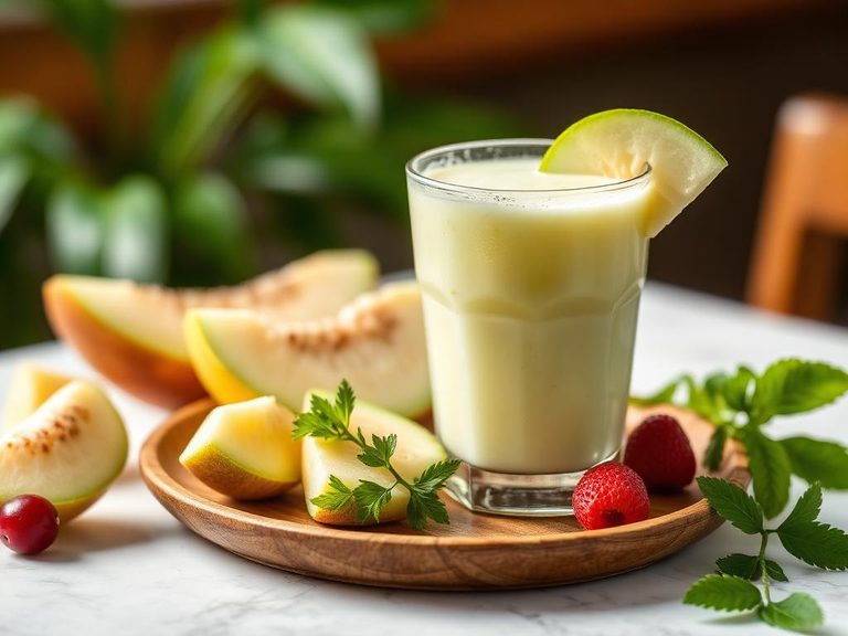 Honeydew smoothie