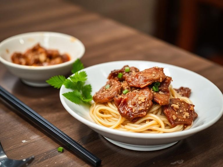 Hong Kong-style Beef Brisket with noodles