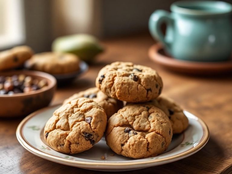 Hopi Blue Corn Cookies