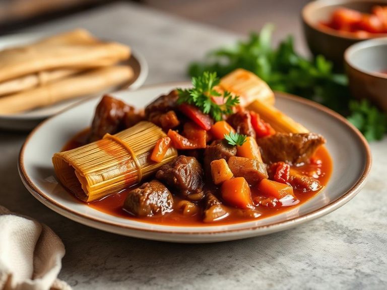 Hopi Stew with Tamales