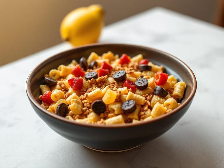 Hot breakfast cereal bowl