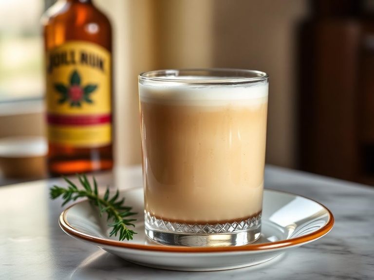 Hot Buttered Rum Milk Punch