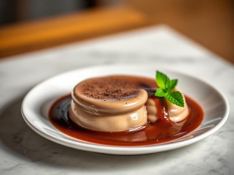 Hot Chocolate Custard