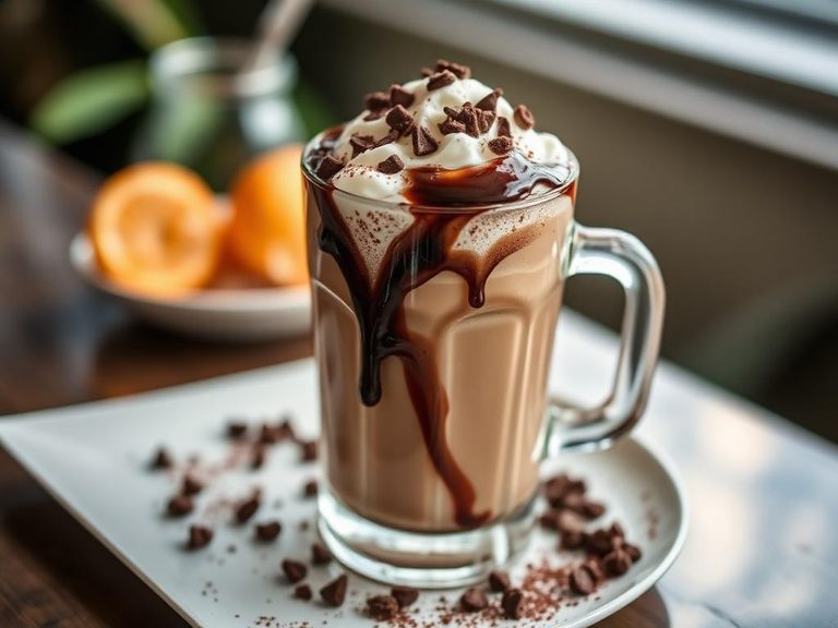 Hot Chocolate Float
