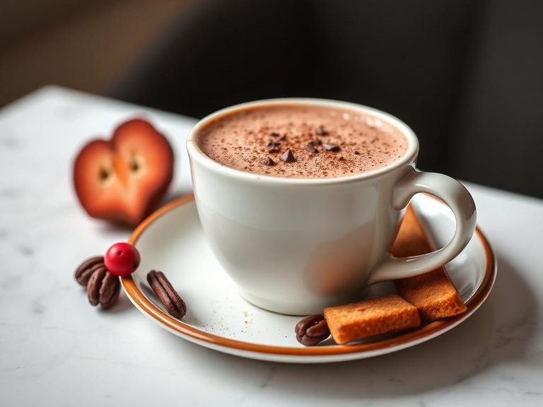 Hot chocolate or cocoa