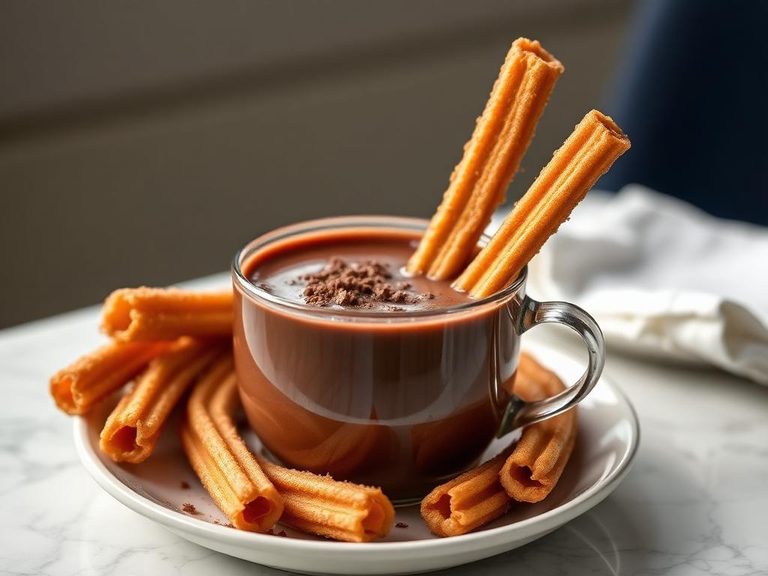 Hot Chocolate with Churros