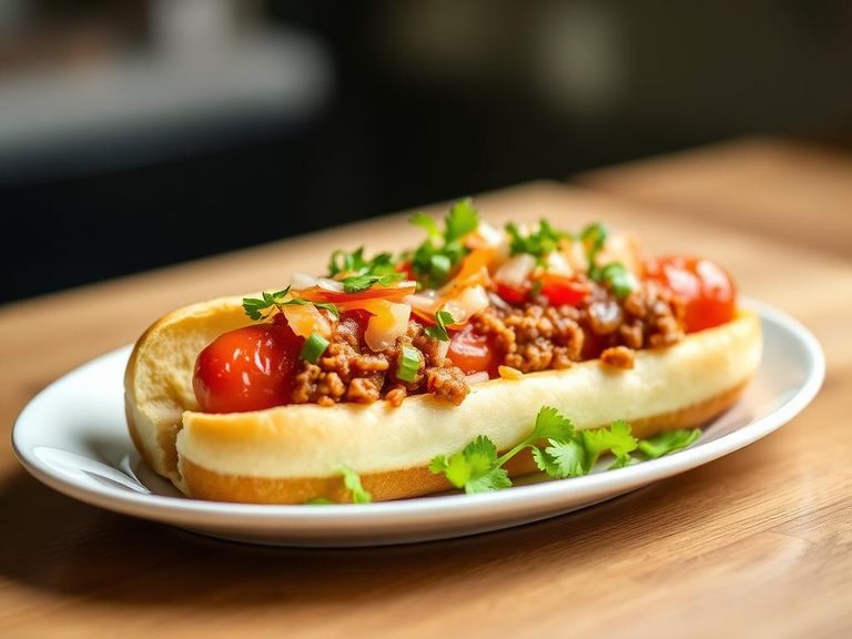 Hot dog or hamburger topping
