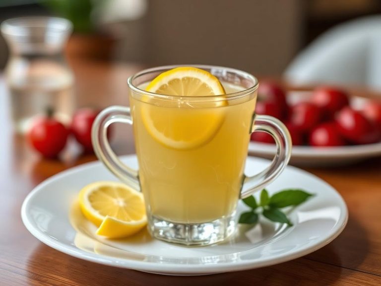 Hot Lemon Tea