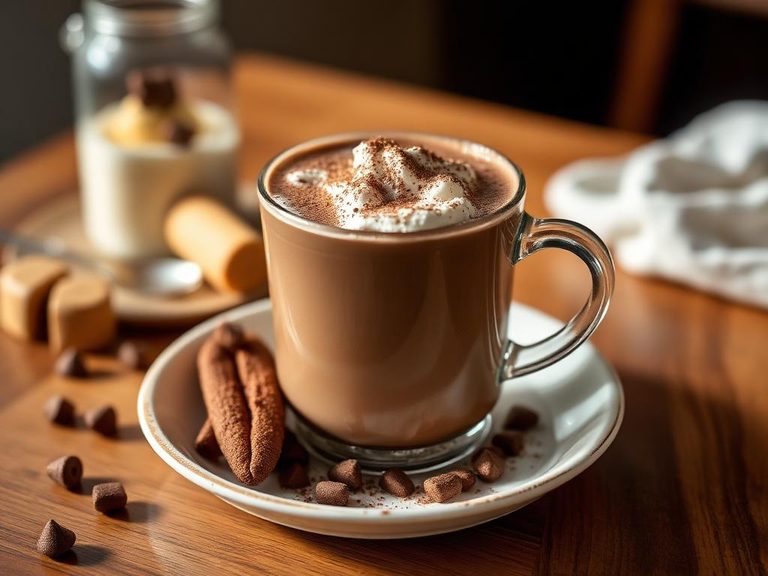 Hot Malted Cocoa