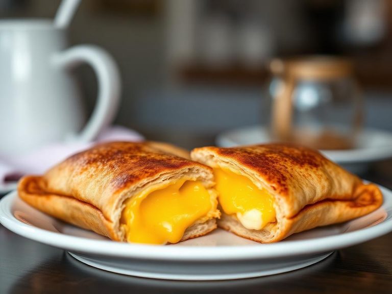 Hot Pocket breakfast (with egg and cheese filling)