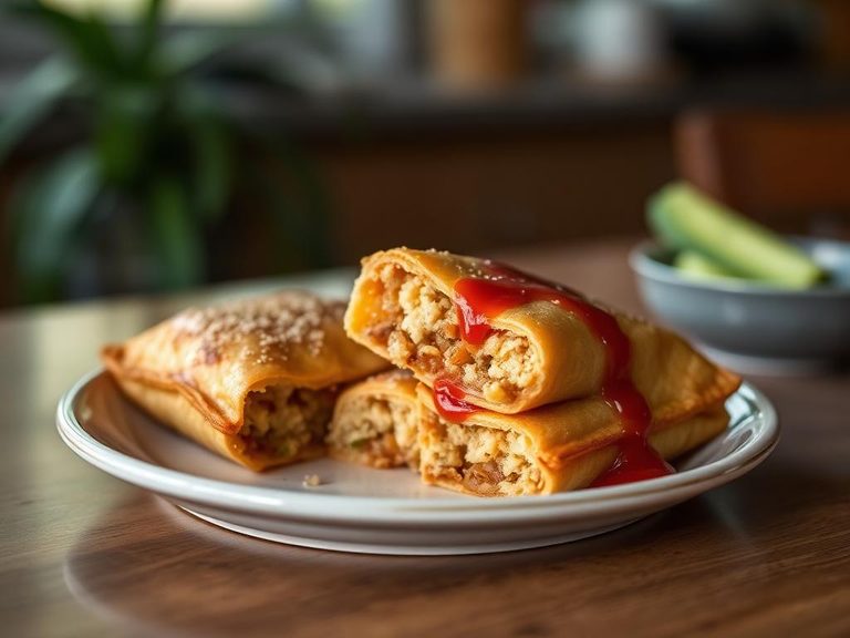 Hot Pocket casserole (chopped and layered with sauce)
