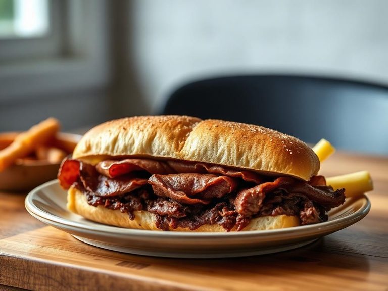Hot Roast Beef Sandwich