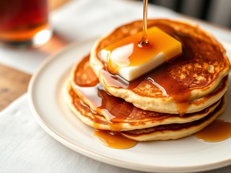 Hotcakes with Maple Syrup