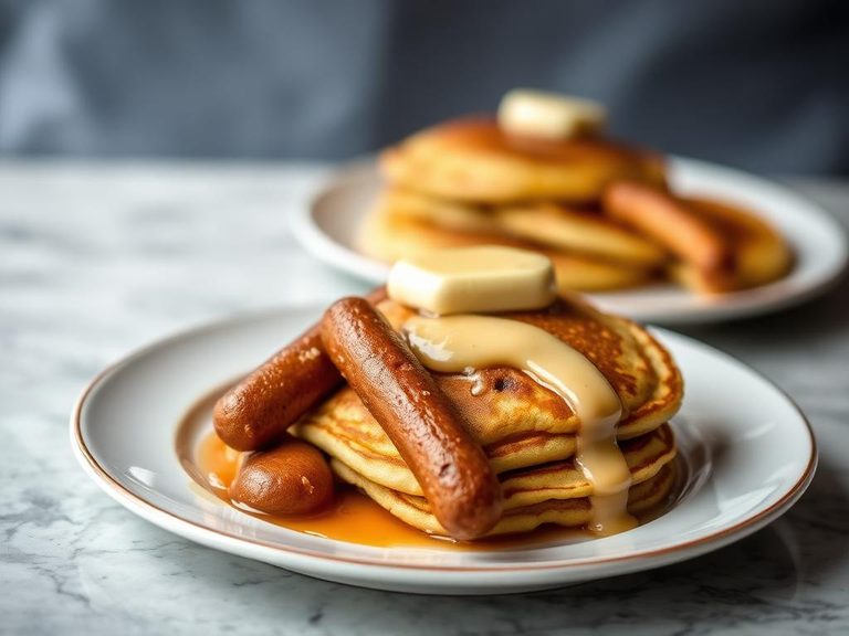 Hotcakes with Sausage Links