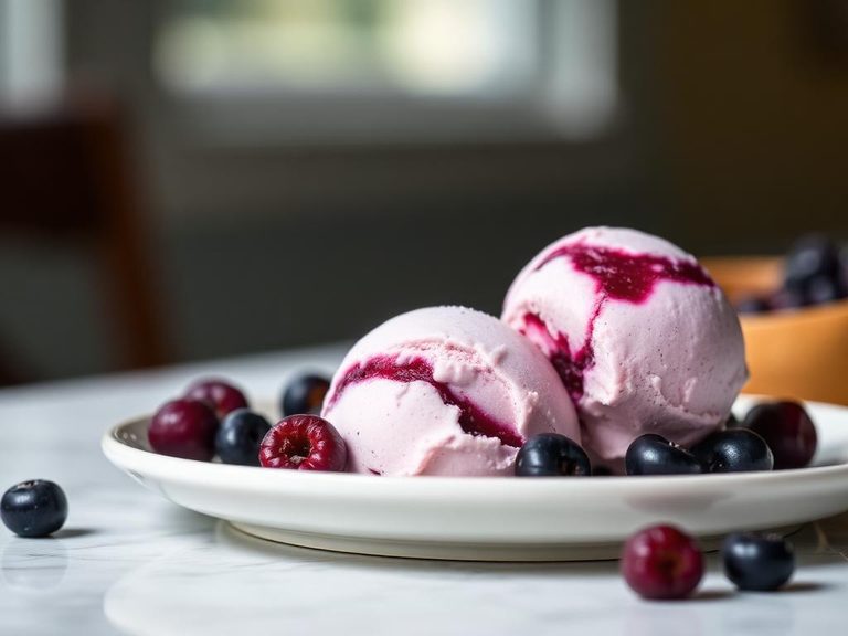 Huckleberry Ice Cream