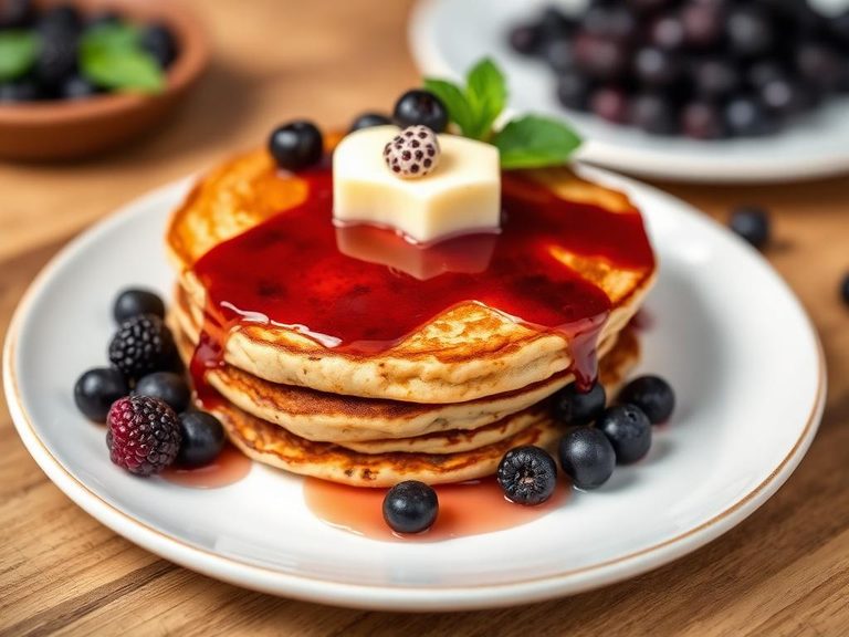 Huckleberry Pancakes