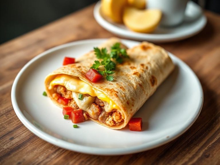 Huevos con Chorizo Burrito