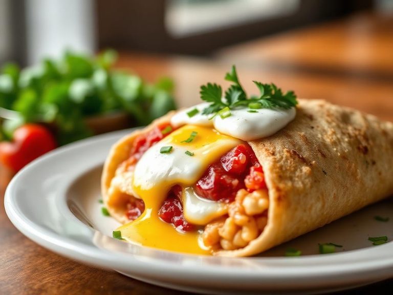 Huevos Rancheros Burrito