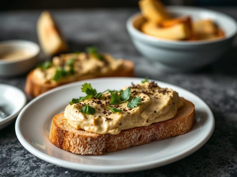 Hummus toast