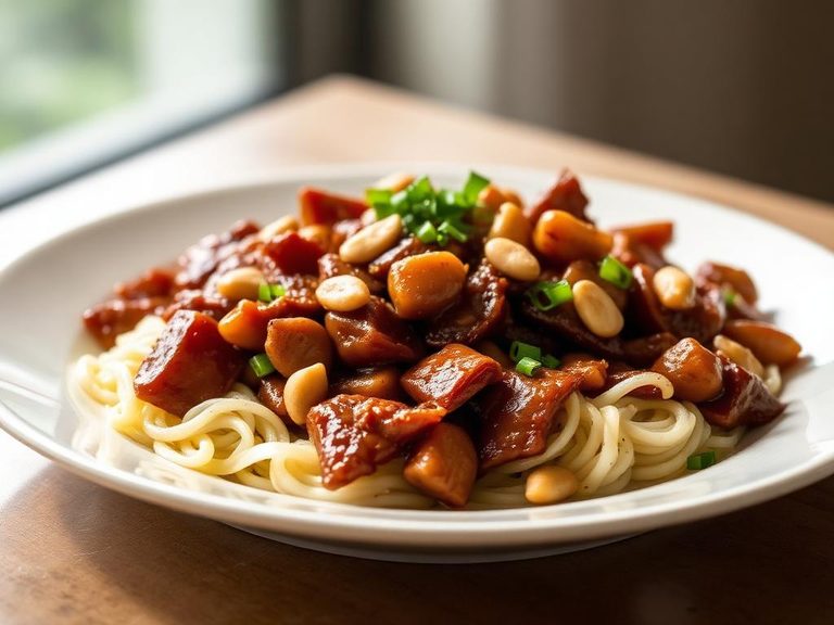 Hunan Beef with Cashew Nuts