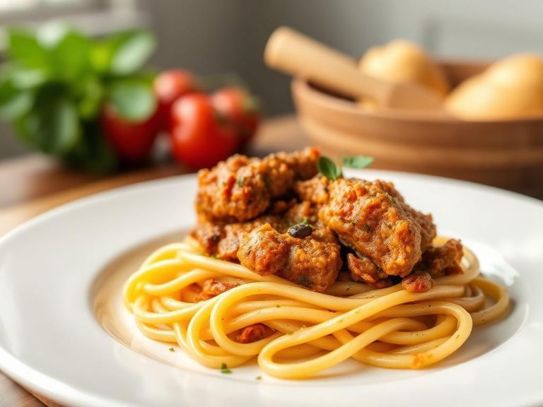 Hungarian Pörkölt with Pasta