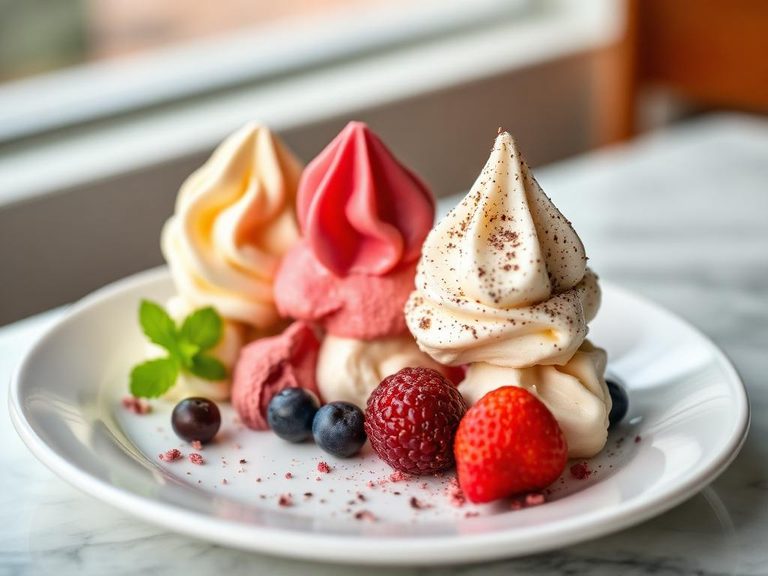Ice cream and frozen desserts