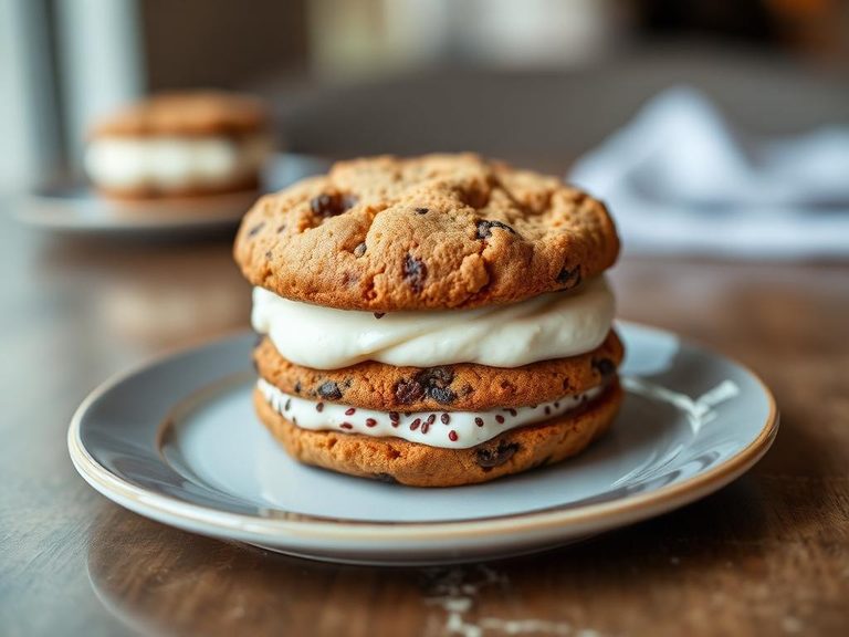 Ice Cream Cookie Sandwich