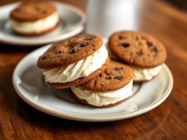 Ice cream sandwich cookies