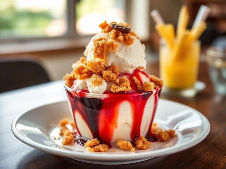 Ice Cream Sundae Crunch Topping