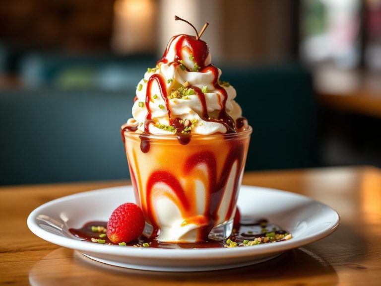 Ice Cream Sundae Garnish