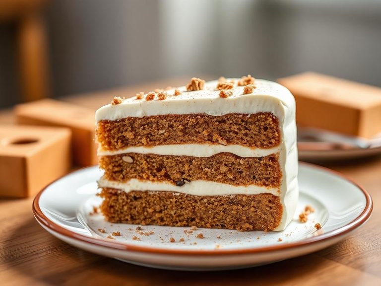 Icebox Cake with Gingersnap Layers