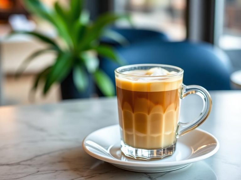 Iced Decaf Vanilla Latte