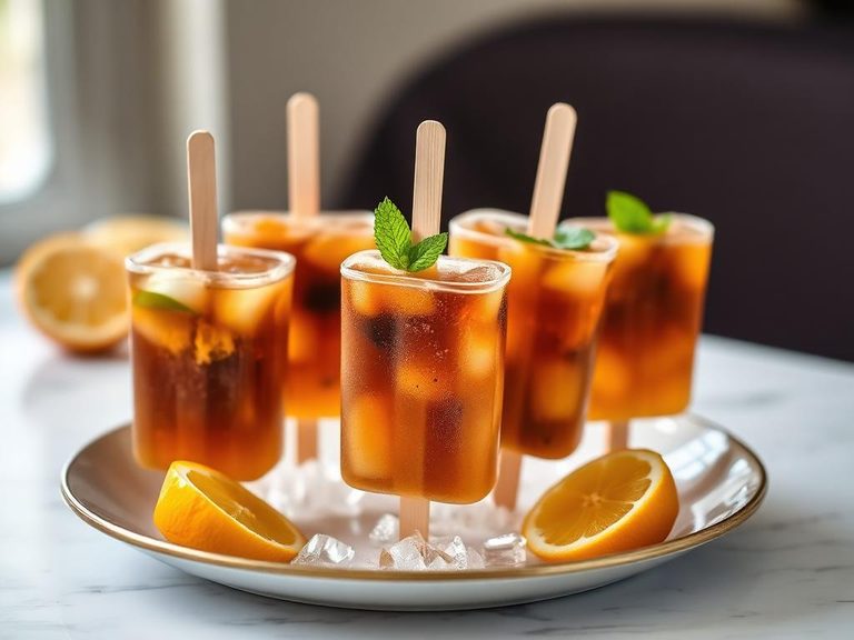 Iced Tea Popsicles