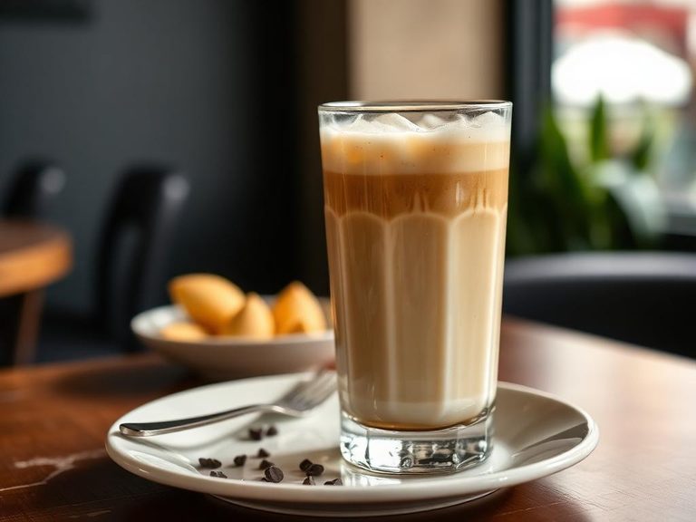 Iced Vanilla Latte
