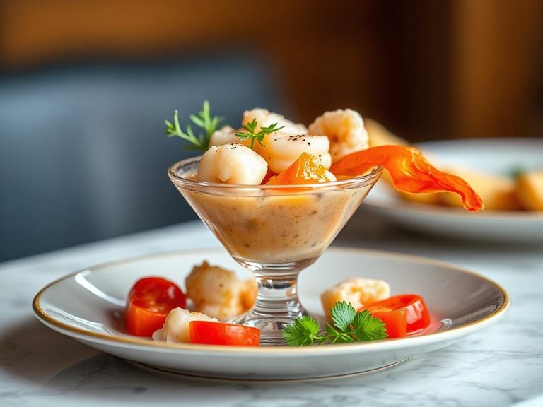 Imitation seafood cocktail