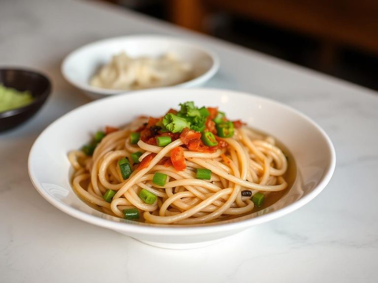 In Chinese cold noodle dishes